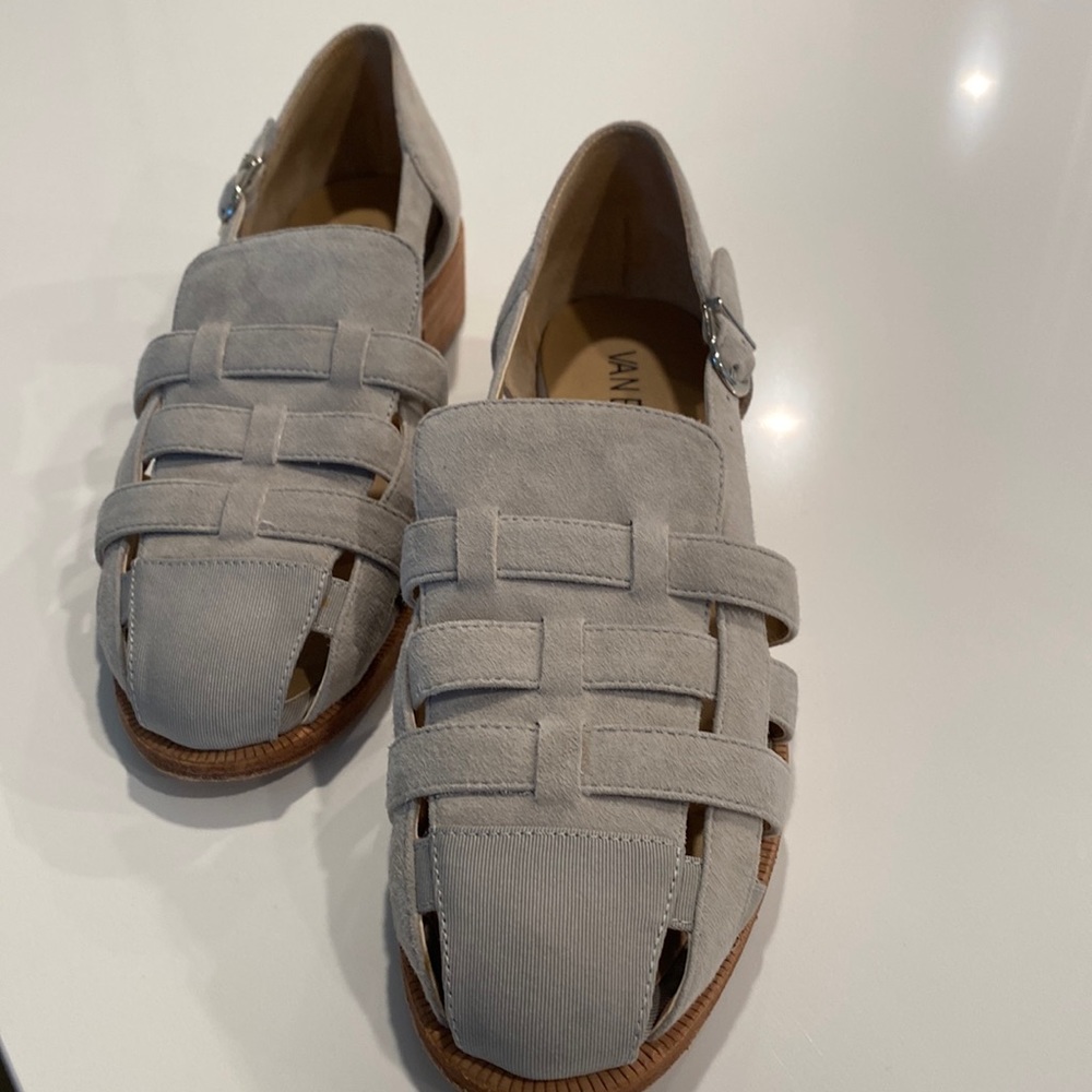 Suede flats